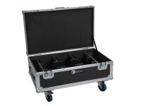 ROADINGER Flightcase 6x AKKU UP-4 QCL Spot QuickDMX MK2...