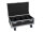 ROADINGER Flightcase 6x AKKU UP-4 QCL Spot QuickDMX MK2 mit Ladefunktion und Rollen