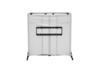 OMNITRONIC Mobile DJ Stand DJTV-1 incl. Cover