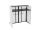 OMNITRONIC Mobile DJ Stand DJTV-1 incl. Cover