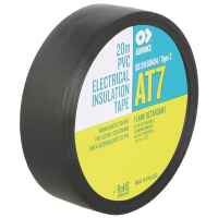 ADVANCE AT7 PVC Tape Black Schwarz - 19 mm - 20 m