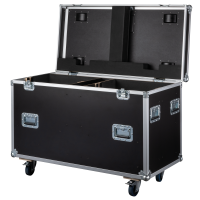 SHOWTEC Case for 2x Showtec Goliath Penn Elcom-Hardware und Lenkrollen mit Bremse