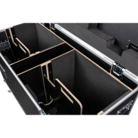 SHOWTEC Case for 2x Showtec Goliath Penn Elcom-Hardware und Lenkrollen mit Bremse