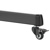 SHOWGEAR Flatscreen Trolley 9 For 37” - 70”, adjustable height and tilt