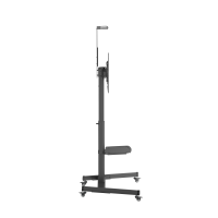 SHOWGEAR Flatscreen Trolley 9 For 37” - 70”, adjustable height and tilt