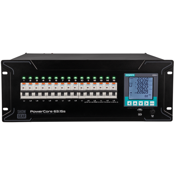 SHOWGEAR PowerCore 63.15s 9x Schuko + 2x Socapex 9x Schuko + 2x Socapex