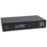 SHOWGEAR PowerCore Server Monitor up to 6 PowerCore distributors Monitor up to 6 PowerCore distributors