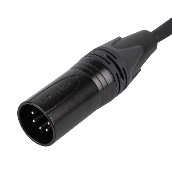 DAP FLN85 Quad DMX & AES/EBU Cable Neutrik NC5-BAG Series 0.75 m