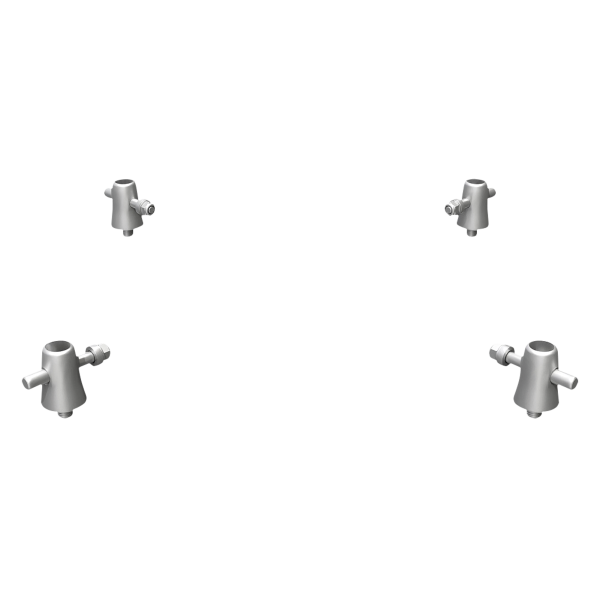 MILOS Connector for MCBB Base Plate für M290/M390-Traversen