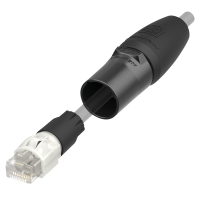 NEUTRIK Ethercon Retractable Housing B Top Schwarz