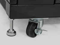 ROADINGER SSC-16 Stahlschrank mit Glastür 16HE