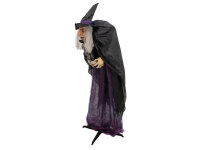 EUROPALMS Halloween Figure Witch Marie, animated, 180cm