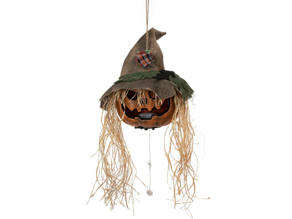 EUROPALMS Halloween Cursed Pumpkin Head, 70cm