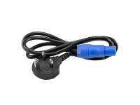 EUROLITE P-Con Power Cable 3x 1.0mm² 1.2m with UK Plug