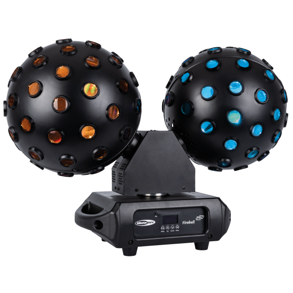 SHOWTEC FireBall PRO Dual Ball RGBW effect light Licht mit dualem RGBW-Discokugel-Effekt