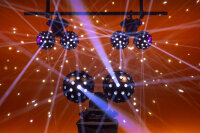 SHOWTEC FireBall PRO Dual Ball RGBW effect light Licht mit dualem RGBW-Discokugel-Effekt
