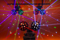SHOWTEC FireBall PRO Dual Ball RGBW effect light Licht mit dualem RGBW-Discokugel-Effekt