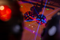 SHOWTEC FireBall PRO Dual Ball RGBW effect light Licht mit dualem RGBW-Discokugel-Effekt