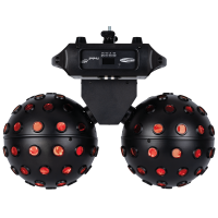 SHOWTEC FireBall PRO Dual Ball RGBW effect light Licht mit dualem RGBW-Discokugel-Effekt