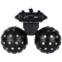 SHOWTEC FireBall PRO Dual Ball RGBW effect light Licht mit dualem RGBW-Discokugel-Effekt