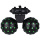 SHOWTEC FireBall PRO Dual Ball RGBW effect light Licht mit dualem RGBW-Discokugel-Effekt