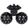 SHOWTEC FireBall PRO Dual Ball RGBW effect light Licht mit dualem RGBW-Discokugel-Effekt