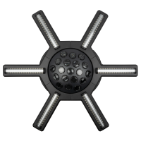 SHOWTEC Hurricane 320 RGBW moonflower effect with spinning arms