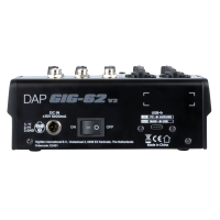 DAP GIG-62 V2 6-Kanal-Analogmischer