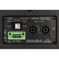 DAP Xi?5C Black Passiver 5“-Koaxial-Installationslautsprecher – schwarz