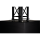 SHOWGEAR Ballast Counterweight for P Truss P (Milos Ø 29,8 mm compatible), 425kg 425 kg - schwarz - 66 x 66 x 50 cm