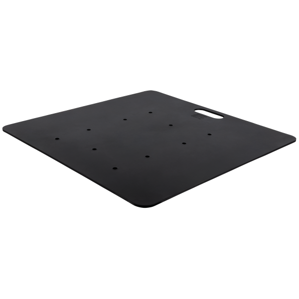 SHOWGEAR Universal Truss Base Plate 600 15,5kg Für Pro-30 Step-, Square- und Triangle-Traversen