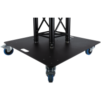 SHOWGEAR Universal Truss Base Plate 750 with wheels For Pro-30 Step, Square and Triangle Trusses