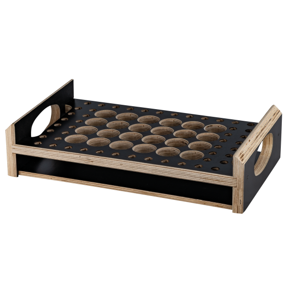 SHOWGEAR Rigging Case Top Insert for Pins & Conical Spigots For 24 spigots and 48 pins