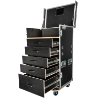 SHOWGEAR Drawer Case 2 With 5 drawers and 2 work surfaces