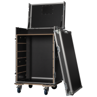 SHOWGEAR Storage Case 2 With 4 crates and two work surfaces