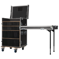 SHOWGEAR Storage Case 2 With 4 crates and two work surfaces