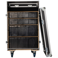 SHOWGEAR Storage Case 2 With 4 crates and two work surfaces