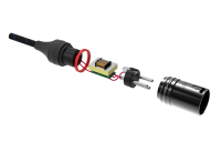 DAP FL115 - USB-C to 2 Galvanically Isolated XLR/M 3P 1.5 m 384 kHz / 32 bit - integrierter Schutz - geflochtener Mantel - 1,5 m
