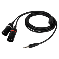 DAP FL120 - male stereo mini-jack to 2 XLR/M 3P 3 m 300 cm