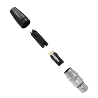 SEETRONIC XLR 3P Connector - female Goldkontakte -...