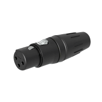 SEETRONIC XLR 3P Connector - female Goldkontakte -...