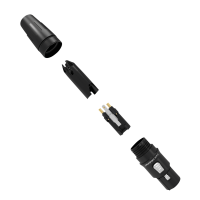 SEETRONIC XLR 3P Connector - female Goldkontakte -...