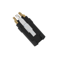 SEETRONIC XLR 5P Connector - female Gold contacts - stainless-steel housing