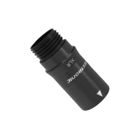 SEETRONIC XLR 5P Connector - male Gold contacts - black housing