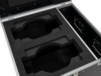 ROADINGER Flightcase PRO 2x IP TMH-W285 with wheels