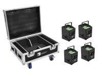 EUROLITE Set 4x AKKU IP UP-4 QCL Spot QuickDMX MK2 +...