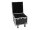 EUROLITE Set 2x LED IP Mega PIX Strobe 714 SWING + Flightcase mit Rollen