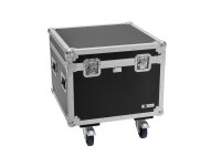 ROADINGER Flightcase PRO 2x IP Mega SWING mit Rollen