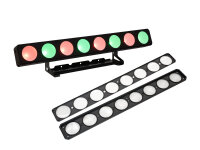 EUROLITE Set LED PMB-8 COB QCL 30W Leiste + Diffusorscheiben