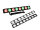 EUROLITE Set LED PMB-8 COB QCL 30W Leiste + Diffusorscheiben